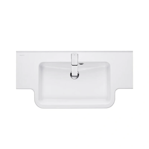 Раковина Акватон Hotel 80 см белая 1A710231PI010 (детальная фотография), подвесные, пристенные