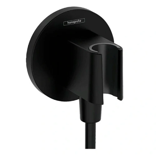 Шланговое подсоединение Hansgrohe FixFit черный матовый - фото 2