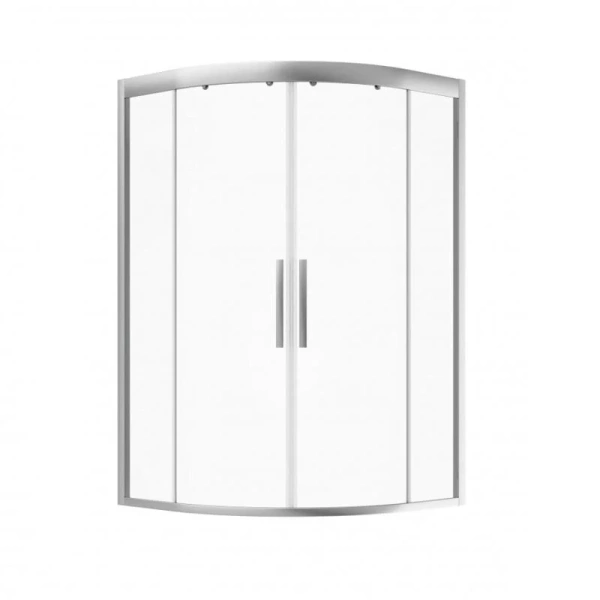Душевой уголок Am.Pm Gem 90х90 см профиль матовое серебро W90G-401A090WT (детальная фотография)