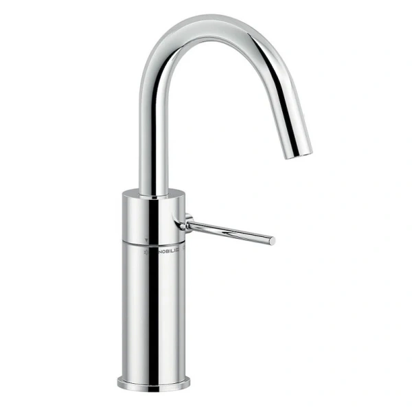 Смеситель для раковины Nobili Velis VE125138/2 с донным клапаном (детальная фотография)