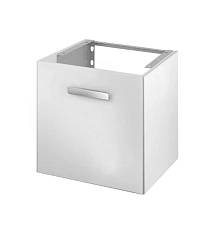 Тумба под раковину, цвет белый глянцевый, петли слева, Keuco Royal Universe