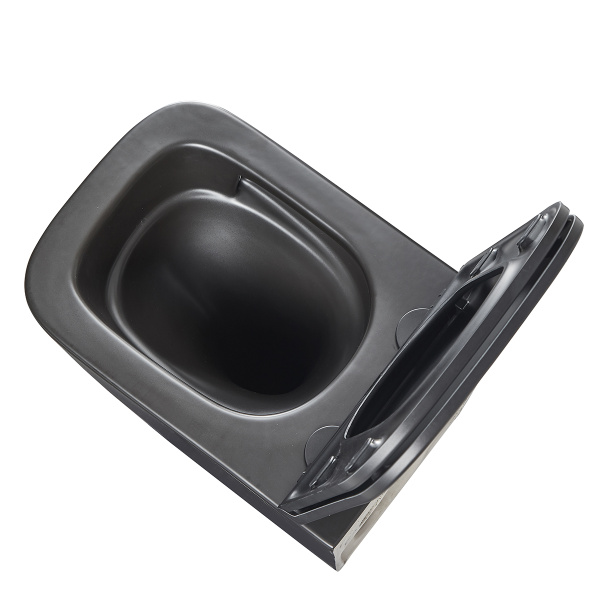 Унитаз подвесной Lemark Florex черный матовый 9612002 (детальная фотография), черные