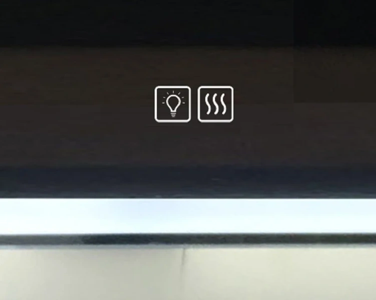 Зеркало с подсветкой BelBagno Spc 120 см с подогревом SPC-GRT-1200-800-LED-TCH-WARM (детальная фотография), полотно