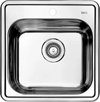 Мойка для кухни IDDIS Strit 49 см сталь полированная