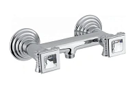 Смеситель для душа Cezares Olimp хром, ручки Swarovski