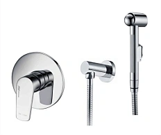 Гигиенический душ со смесителем WasserKRAFT Dill хром