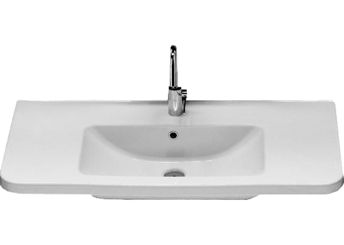 Раковина Hatria Erika Pro 100х45 см YXEA01 (детальная фотография)