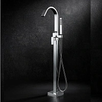 Смеситель для ванны Black&White Universe хром