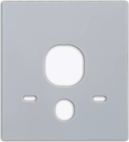 Инсталляция для унитаза D&K с белой клавишей DI8640116 (детальная фотография), слив эконом-стандарт под две клавиши