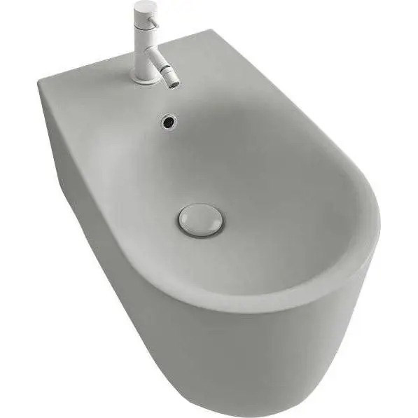 Биде подвесное Kerasan Nolita grigio matt 532559*1 (детальная фотография)