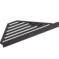 Решетка для ванной Hansgrohe AddStoris черная матовая