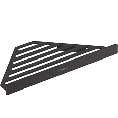 Решетка для ванной Hansgrohe AddStoris черная матовая