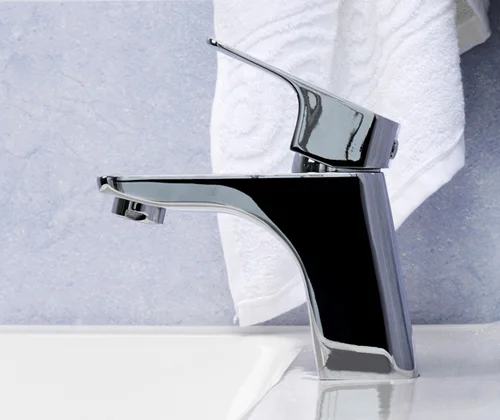 Смеситель для раковины WasserKRAFT Salm хром 2703 (детальная фотография), современные, hi-tech