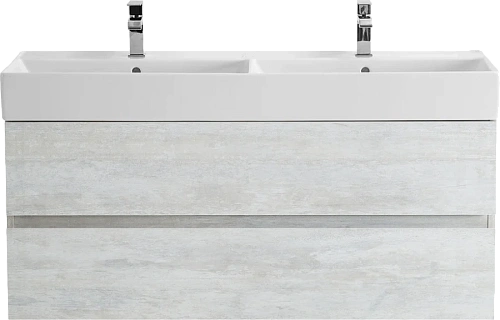 Тумба под раковину подвесная Cezares Molveno 120 см legno bianco - фото 3
