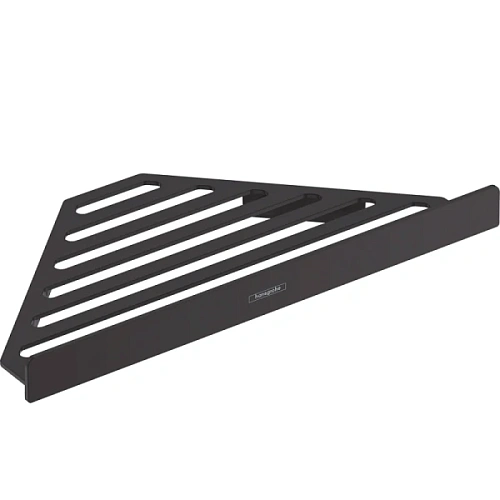 Решетка для ванной Hansgrohe AddStoris черная матовая - фото 2