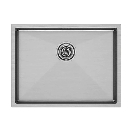 Мойка для кухни Paulmark Next 58 см нержавеющая сталь - фото 1
