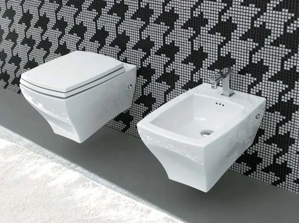 Биде подвесное ArtCeram Jazz белое JZB001 01 00 (детальная фотография), современные, hi-tech