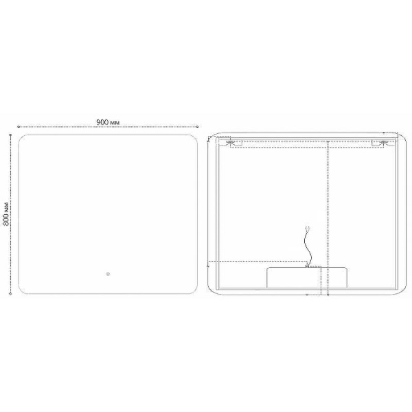 Схема (детальная фотография), в раме