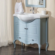 Тумба с раковиной напольная Caprigo Verona 33523-TP81 80 см с ящиком и дверцами