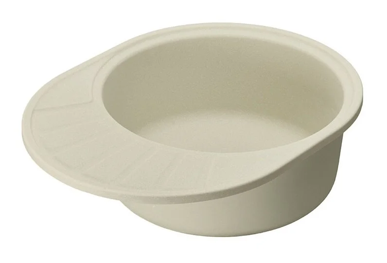 Мойка для кухни Акватон Чезана 57 см жемчуг 1A711232CS240 (детальная фотография), округлой формы