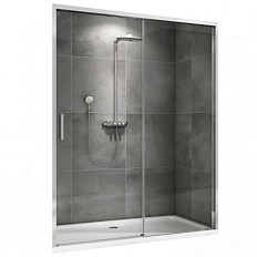 Душевая дверь в нишу Abber Komfort AG93120 120 см раздвижная