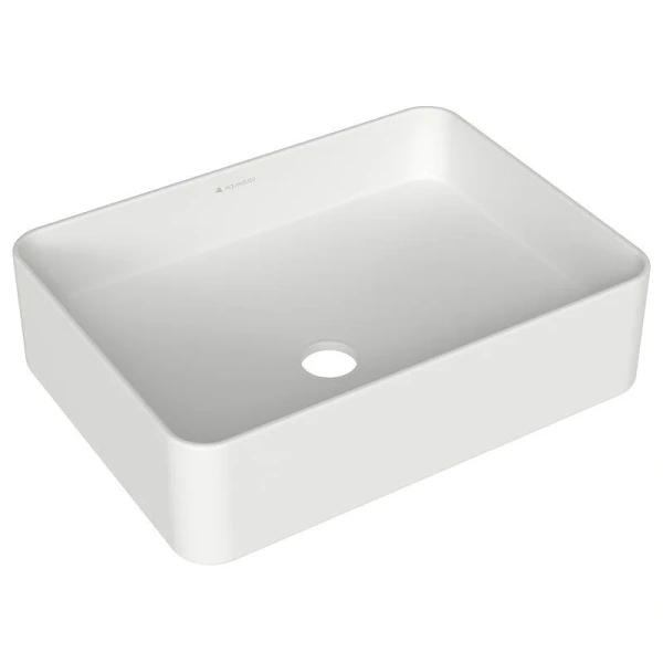 Раковина Aqueduto ESPIRAL 50 см белая матовая ESP0420 (детальная фотография)