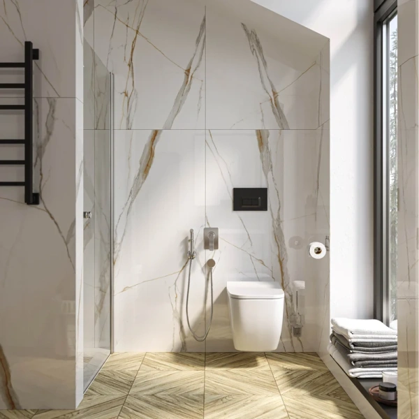 Крышка-сидение с микролифтом VitrA Integra Square прямоугольная 810-003-009 (детальная фотография), с микролифтом