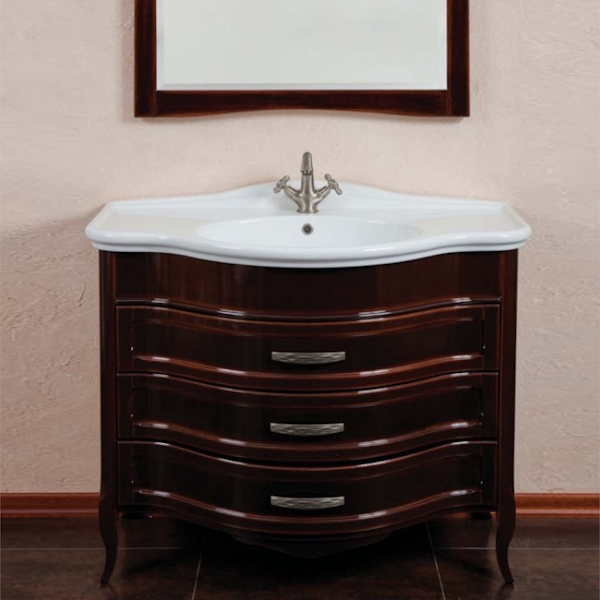 Мебель для ванной La Beaute Joanna 102 M (детальная фотография), комплект (набор)