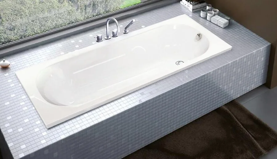 Ванна акриловая C-Bath Galaxy 170 x 70 см прямоугольная, белый, CBQ016001 (детальная фотография), прямоугольные