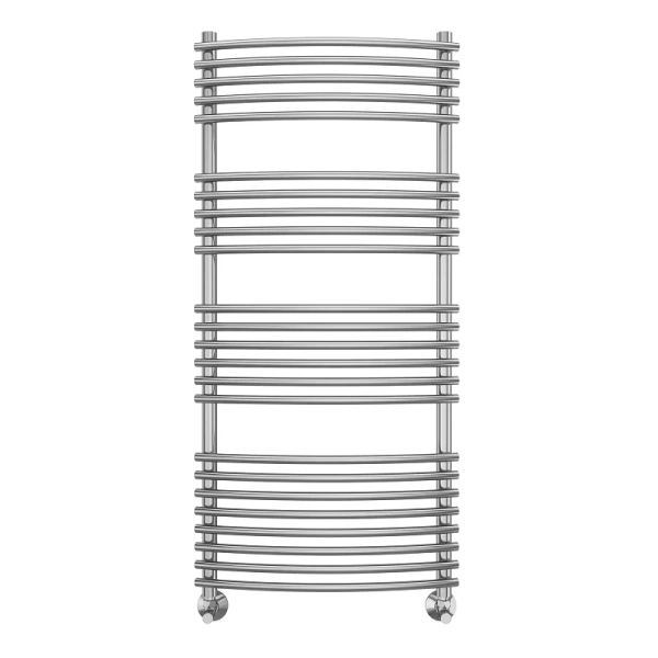 Полотенцесушитель водяной Terminus Марио П24 50х120 см из нержавеющей стали 4670078530752 (детальная фотография), хром