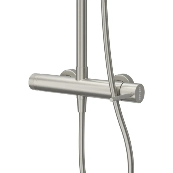 Душевая стойка Cezares Relax сатин RELAX-CD-IN (детальная фотография), с тропическим душем