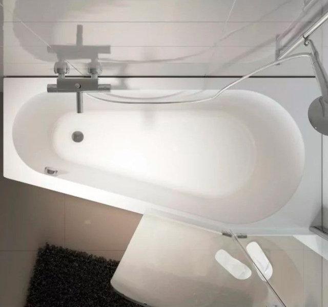 Ванна акриловая Riho Delta 150х80 см левая B067001005 (детальная фотография), акриловые