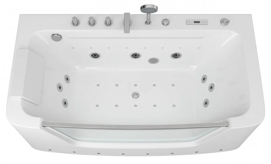 Ванна акриловая Grossman 150x85 см белая GR-15085 (детальная фотография), современныe, hi-tech