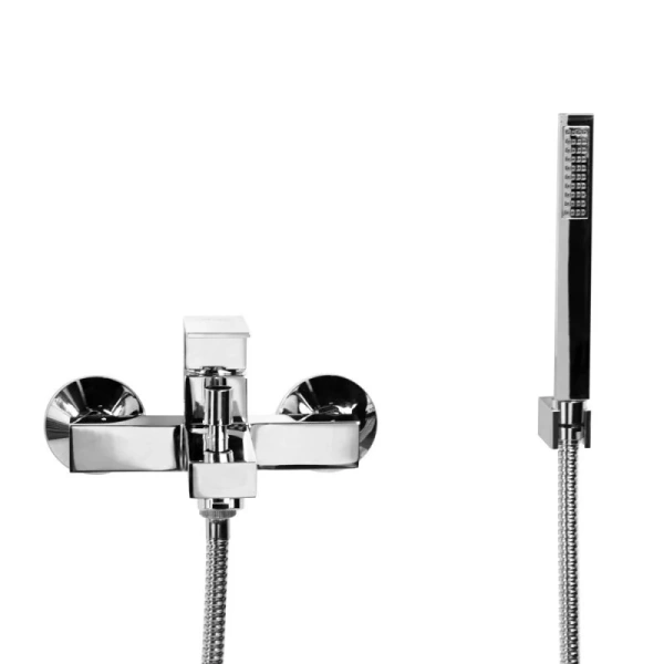 Смеситель для ванны Cezares UNIKA-VDM с ручным душем (детальная фотография), хром, бронза, золото