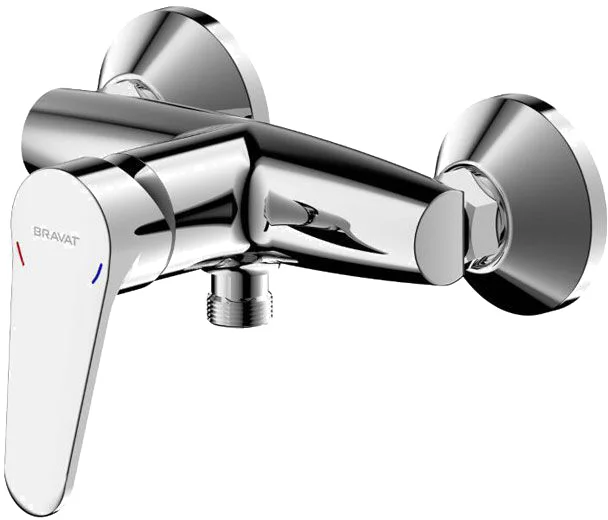Смеситель для душа Bravat Emeralda хром F9135147CP-01-RUS (детальная фотография)