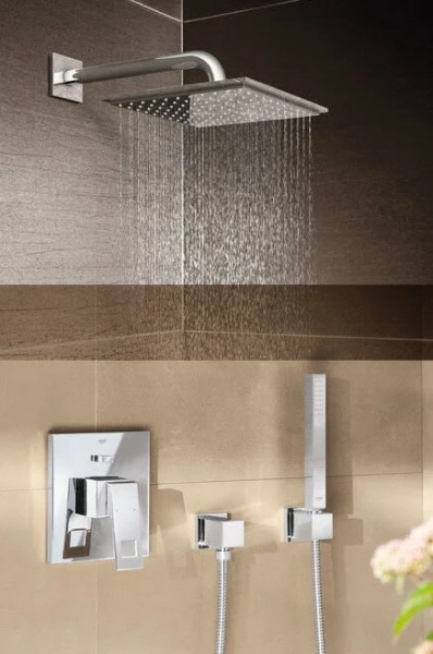 Смеситель для душа Grohe Eurocube 19898000 (детальная фотография), хром