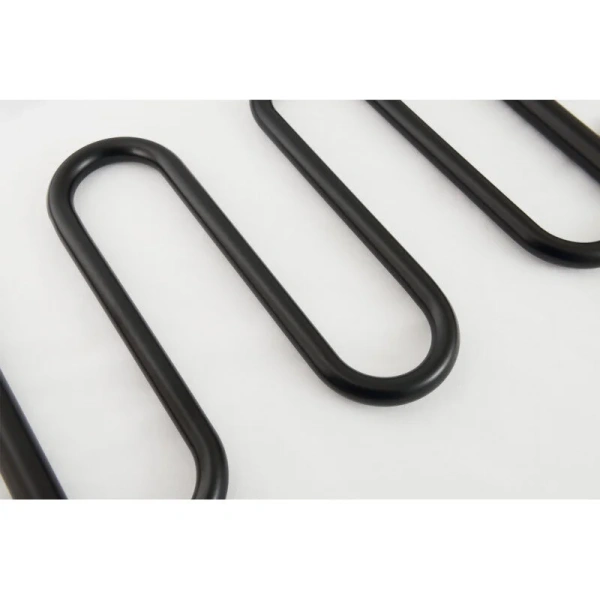 Полотенцесушитель водяной Сунержа Лира+ 65х50 см черный матовый 31-4012-5065 (детальная фотография), е образные