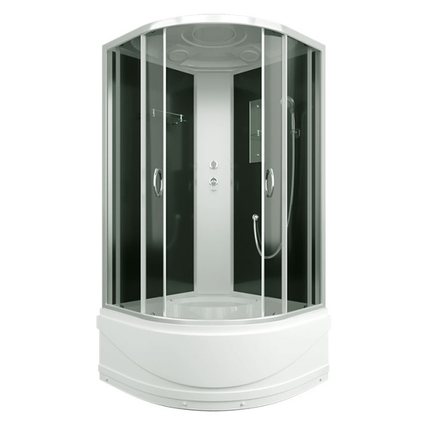 Душевая кабина Erlit Comfort 100х100 см стекло тонированное ER3510TP-C4-RUS (детальная фотография)