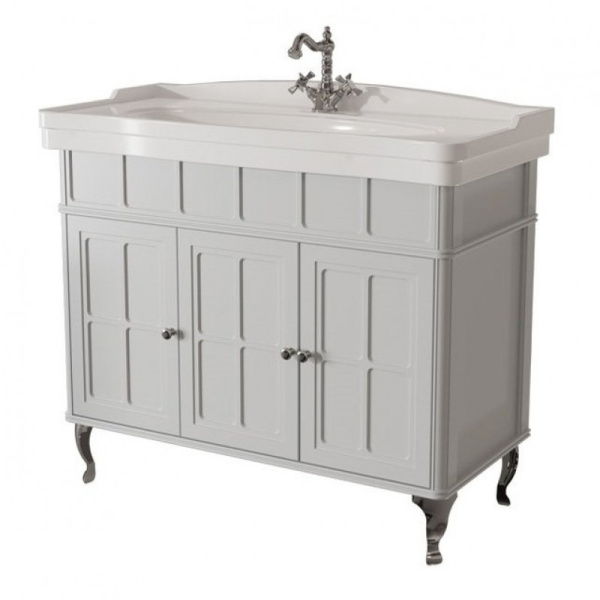 Тумба под раковину напольная Caprigo Borgo 100 см серая 33419-B177 (детальная фотография)