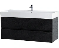 Тумба под раковину подвесная Cezares Molveno 120 см nero