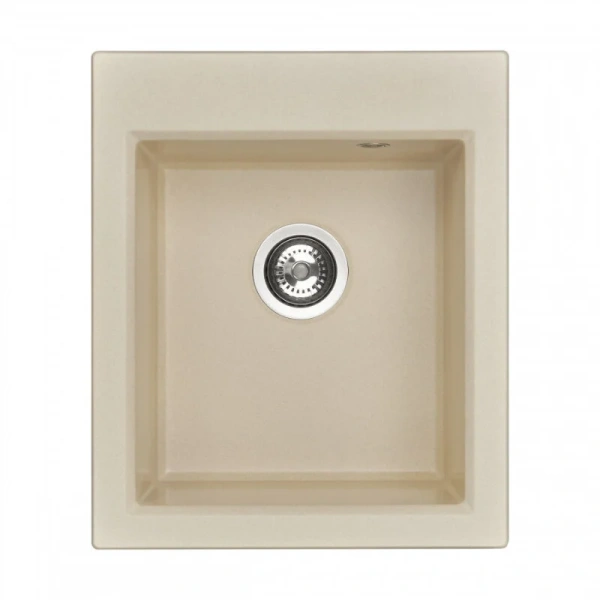 Мойка для кухни Акватон Линеа 43 см шампань 1A732932LW290 (детальная фотография), из искусственного мрамора