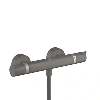 Смеситель для душа Hansgrohe Ecostat шлифованный черный хром