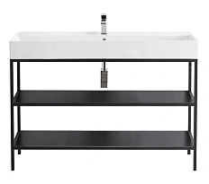 Каркас под раковину Cezares Cadro 120 см черный