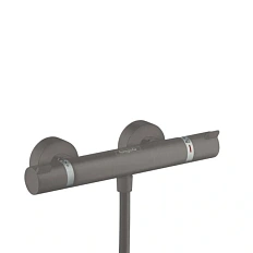 Смеситель для душа Hansgrohe Ecostat шлифованный черный хром