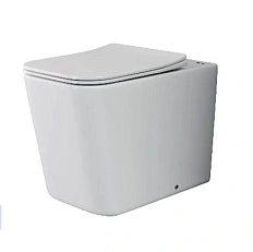 Унитаз напольный Ceramica Nova Cubic безободковый с крышкой