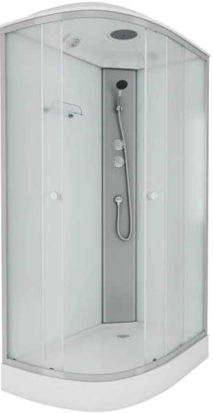 Душевая кабина Niagara Eco 120x80 см правая, стекло прозрачная 43121423R (детальная фотография)