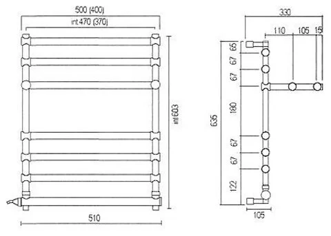 Шкаф-пенал подвесной Cezares Tiffany 34 см Grigio Nuvola 55247 (детальная фотография), в наличии