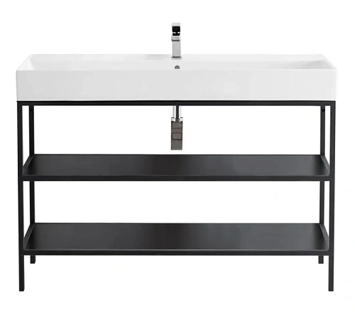 Каркас под раковину Cezares Cadro 120 см черный - фото 1