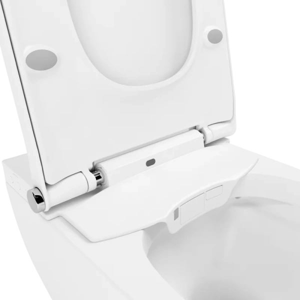 Унитаз подвесной Lavinia Boho Smart V-Clean c функцией биде 3359101R (детальная фотография), с горизонтальным, прямым выпуском, с прямым выпуском