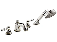 Смеситель на борт ванны хром-золото Axor Carlton